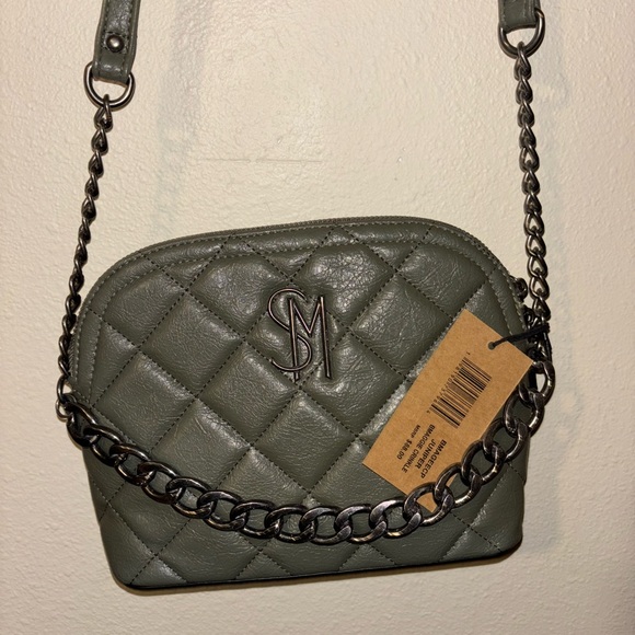 Steve Madden Handbags - Quilted Green Steve Madden Crossbody Bag